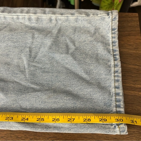BDG Urban Outfitters Jeans Women’s Size 29 Blue Baggy Denim Wide Leg High Rise - Picture 10 of 11